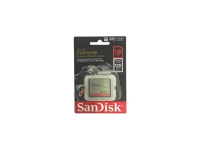 SanDisk 128GB Compact Flash (CF) Flash Card Model SDCFXSB-128G-G46