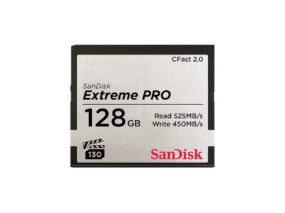 SanDisk Extreme Pro 128GB CFast 2.0 Flash Card Model SDCFSP-128G-G46D