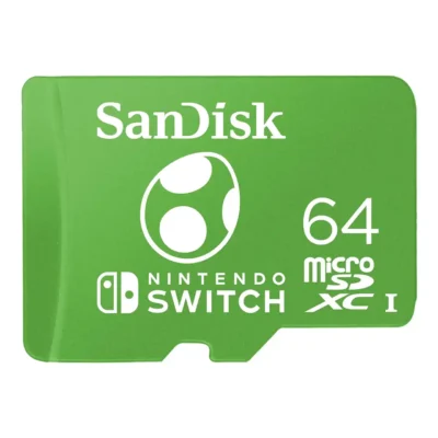 64GB Micro SanDisk Nintendo Switch SDXC Memory Card (SDSQXAO-064G-GN3ZN)