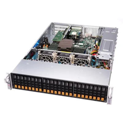 AS-2114S-WN24RT SuperMicro Rackmount server X12 H12 2U CloudDC and WIO PCIe 4.0 Single Processor