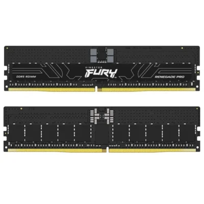 Kingston Fury Renegade Pro 128GB (4 x 32GB) ECC Registered DDR5 6000 R-DIMM (PC5 48000) Server Memory AMD EXPO