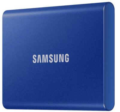 Samsung T7 Portable SSD - 1 TB - USB 3.2 Gen.2 Externe SSD Indigo Blue (MU-PC1T0H/WW)