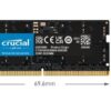 Crucial 16gb Ddr5 sodimm 262-Pin DDR5 4800 (PC4 38400) Laptop Memory Model CT16G48C40S5