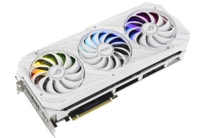 ASUS GeForce RTX 3080 ROG STRIX WHITE 10GB GDDR6 ROG-STRIX-RTX3080-O10G-WHITE Video Graphic Card GPU