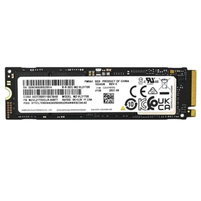 Samsung SSD 1TB PM9A1 NVMe PCIe 4.0 MZVL21T0HCLR 00bl2 Solid State Drive for Dell 980 Pro HP 02DY5T