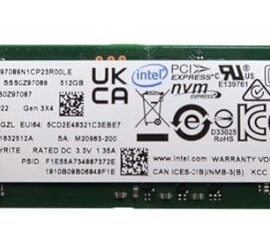 Intel 660P SSDPEKNW512GZL 512GB QLC Nvme M.2 2280 Pcie GEN3 X4 SSD SSS0Z97089 M.2 SSD/Solid State Drive