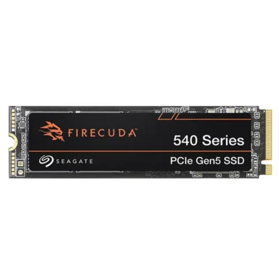 Seagate FireCuda 540 SSD, 1 TB, Internal Solid State Drive - M.2 2280 PCIe Gen5, speeds up to 10,000 MB/s and 2,000 TB TBW, 3 years Rescue Services (ZP1000GM3A004)