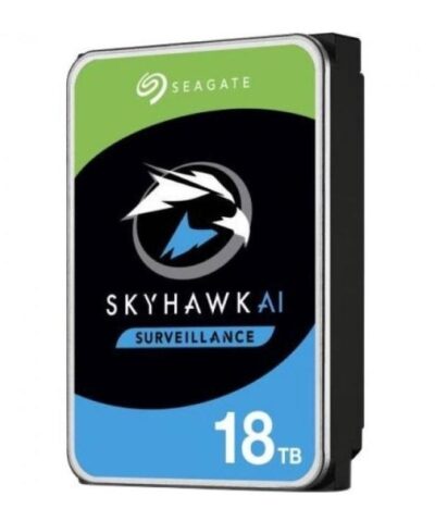 Seagate SkyHawk AI ST18000VE002 18TB 256MB Cache SATA 6.0Gb/s 3.5" Internal Hard Drive