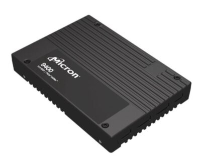 Micron 9400 Pro 7.68TB Solid State Drive - Internal - U.3 (PCI Express NVMe 4.0 x4) MTFDKCC7T6TGH-1BC1ZABYYR