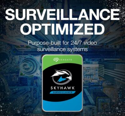 Seagate Skyhawk 4TB Video Internal Hard Drive HDD (ST4000VXZ16/016) 3.5 Inch SATA 6Gb/s 64MB Cache for DVR NVR Security Camera System with Drive Health Management and in-House Rescue Services