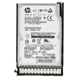 HP 300GB 10K 6G SAS 2.5 ENT HDD SC 653955-001 // 652564-B21