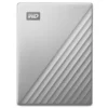 WD 4TB Silver My Passport Ultra Portable Storage External Hard Drive USB-C for PC/Windows (WDBFTM0040BSL-WESN)