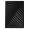 WD My Passport 5TB Portable Storage External Hard Drive USB 3.2 for PC/MAC Black (WDBPKJ0050BBK-WESN)