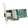 LSI 9380 MegaRAID MR SAS 9380-8e (LSI00438) PCI-Express 3.0 x8 Low Profile SAS RAID Controller Card--Avago Technologies