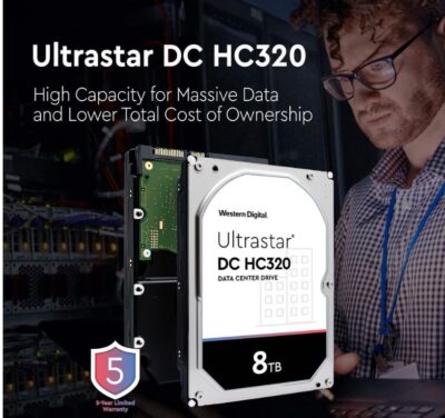 HUS728T8TALE6L4 - WD Ultrastar DC HC310 8TB 3.5" 256MB HDD Hard Disk Drive