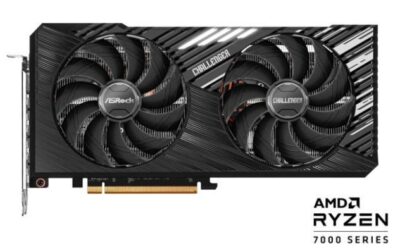 ASRock Challenger Radeon RX 7700 XT 12GB GDDR6 PCI Express 4.0 x16 ATX Video Card RX7700XT CL 12GO