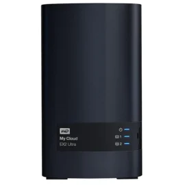 WD Cloud WDBVBZ0040JCH-NESN My EX2 Ultra Network Attached Storage - NAS, 4TB Total Hard Drive Capacity Installed, 1GB Standard Memory, My Cloud OS 3