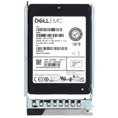 HPE P40507-B21 1.92tb sas 12g RI sff bc VS ssd