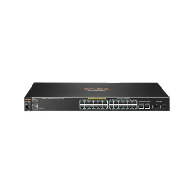 Aruba 2530-24-PoE+ Fast Ethernet Switch - 24 10/100 Network Ports, 2 Gigabit RJ45/SFP uplinks - Fully Managed - Layer 2 - 24 Ports - Manageable - 2 Layer Supported - 2 SFP Slots (J9779A#ABA)