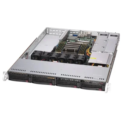 AS-1014S-WTRT SuperMicro Rackmount server X12 H12 1U CloudDC and WIO PCIe 4.0 Single Processor