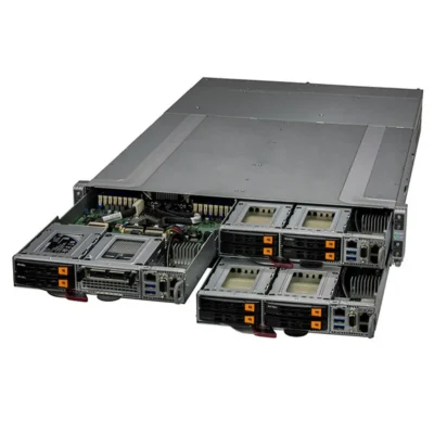 SYS-210GT-HNTF 2U4N GrandTwin with PCIe 4.0 Twin Server System