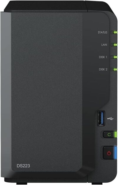 Synology 2-Bay NAS DS223 (Diskless)