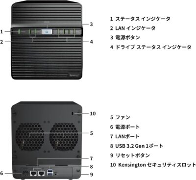 Synology 2-Bay NAS DS223 (Diskless)