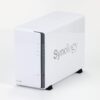 Synology 2 bay NAS DiskStation DS220j (Diskless), 2-bay 512MB DDR4, White, Grey