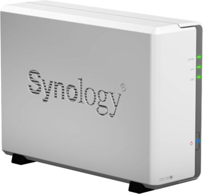 Synology DS120j 1 bay NAS DiskStation (Diskless), 512MB DDR3L