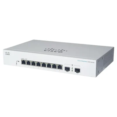 Cisco Business CBS220-8P-E-2G Smart Switch | 8 Port GE | PoE | 2x1G SFP