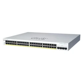 CISCO DESIGNED CBS220-48P-4X Smart Switch | 48 Port GE | PoE | 4x10G SFP+