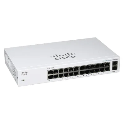 Cisco Business CBS110-24T Unmanaged Switch | 24 Port GE | 2x1G SFP Shared