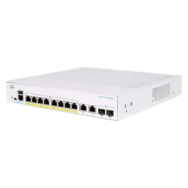 Cisco Business CBS350-8T-E-2G Managed Switch | 8 Port GE | Ext PS | 2x1G Combo