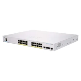 Cisco Business CBS350-24FP-4G Managed Switch | 24 Port GE | Full PoE | 4x1G SFP