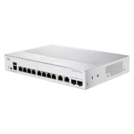 Cisco Business CBS250-8T-E-2G Smart Switch | 8 Port GE Ext PS | 2x1G Combo(CBS250-8T-E-2G-NA)