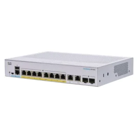 Cisco Business CBS250-8PP-E-2G Smart Switch, 8 Port GE, Partial PoE, Ext PS, 2x1G Combo (CBS250-8PP-E-2G-NA)