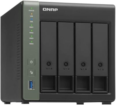 QNAP TS-431KX-2G 4 Bay High-Speed NAS with One 10GbE Port