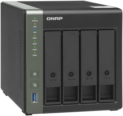 QNAP TS-431KX-2G 4 Bay High-Speed NAS with One 10GbE Port