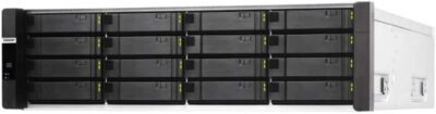 QNAP ES1686dc-2142IT-96G 16-Bay Dual Controller ZFS NAS and iSCSI/IP-SAN. 3U, SAS 12G Network Storage