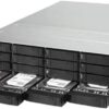 QNAP ES1686dc-2142IT-96G 16-Bay Dual Controller ZFS NAS and iSCSI/IP-SAN. 3U, SAS 12G Network Storage