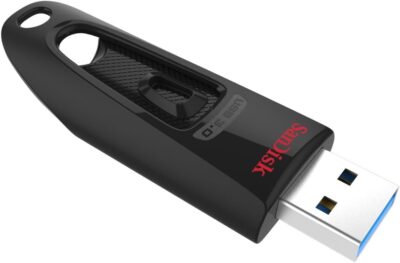 SanDisk 128GB Ultra USB 3.0 Flash Drive - SDCZ48-128G-U46, Red