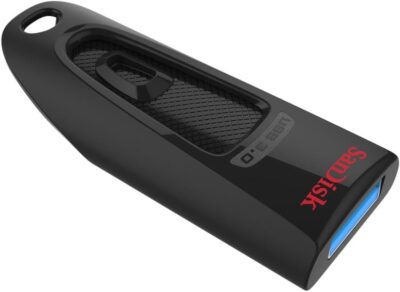 SanDisk 128GB Ultra USB 3.0 Flash Drive - SDCZ48-128G-U46, Red