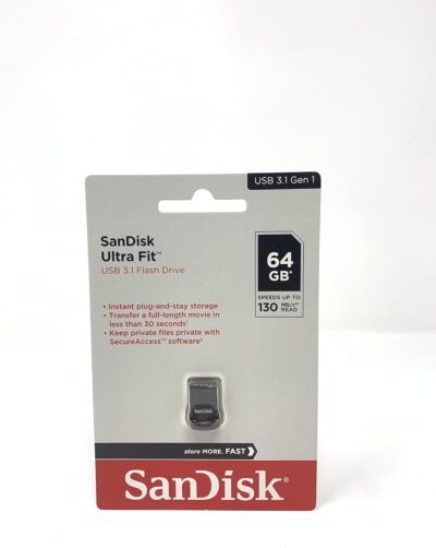 SanDisk 32GB Ultra Fit USB 3.1 Flash Drive - SDCZ430-032G-G46