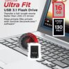 SanDisk 32GB Ultra Fit USB 3.1 Flash Drive - SDCZ430-032G-G46