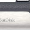 SanDisk 256GB Ultra Dual Drive USB Type-C - USB-C, USB 3.1 - SDDDC2-256G-G46,Black