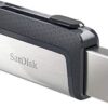 SanDisk 256GB Ultra Dual Drive USB Type-C - USB-C, USB 3.1 - SDDDC2-256G-G46,Black