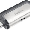 SanDisk 256GB Ultra Dual Drive USB Type-C - USB-C, USB 3.1 - SDDDC2-256G-G46,Black