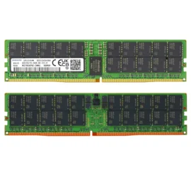 Samsung 64GB DDR5 5600MHz PC5-44800 ECC RDIMM 2Rx4 (EC8 10x4) Dual Rank 1.1V Registered DIMM 288-Pin Server RAM Memory M321R8GA0PB0-CWM