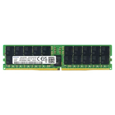 Samsung 128GB DDR5 4800MHz PC5-38400 ECC RDIMM 4Rx4 2S2Rx4 (EC8 10x4) Quad Rank 1.1V Registered DIMM 288-Pin Server RAM Memory M321RAGA0B20-CWK