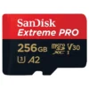 SanDisk 256GB Extreme PRO? microSD? UHS-I Card with Adapter C10, U3, V30, A2, 200MB/s Read 140MB/s Write SDSQXCD-256G-GN6MA